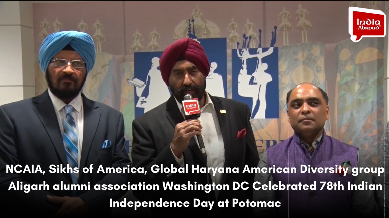 NCAIA, Sikhs of America & others celebrated 78th Indian Independence Day at Potomac with unity.